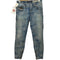 ディーゼル DIESEL 裾ジップ 総柄デニムパンツ レディース 26