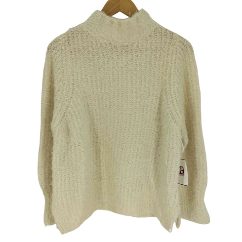 エヌナチュラルビューティーベーシック N.NATURAL BEAUTY BASIC 23AW ブークレラメ混ハイネックニット レディース JPN:M
