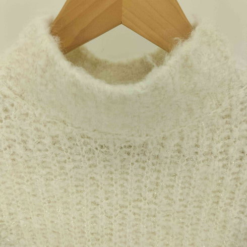 エヌナチュラルビューティーベーシック N.NATURAL BEAUTY BASIC 23AW ブークレラメ混ハイネックニット レディース JPN:M
