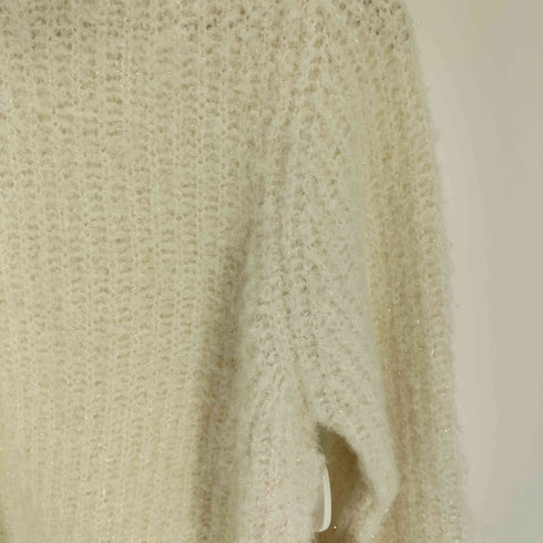 エヌナチュラルビューティーベーシック N.NATURAL BEAUTY BASIC 23AW ブークレラメ混ハイネックニット レディース JPN:M