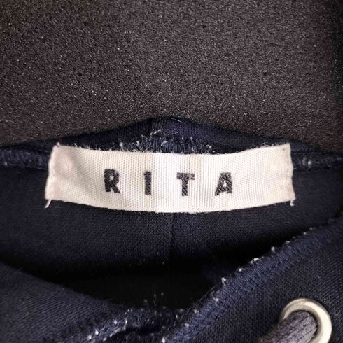 リタジーンズトウキョウ RITA JEANS TOKYO インサイドアウトパーカー フィッシュテール レディース