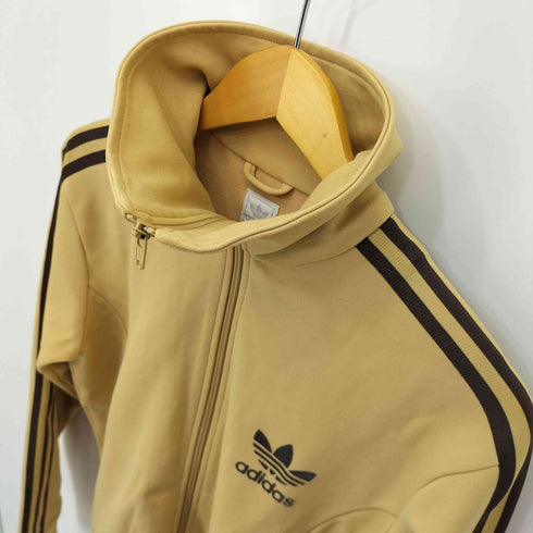 アディダスオリジナルス adidas Originals 00S フロッキー トレフォイルロゴ アームライン ハイネック トラックジャケット メンズ JPN:0