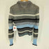 メゾンスペシャル MAISON SPECIAL 24SS Multi Border Spiky Knit Shirt マルチボーダー トゲトゲ ニットシャツ レディース FREE