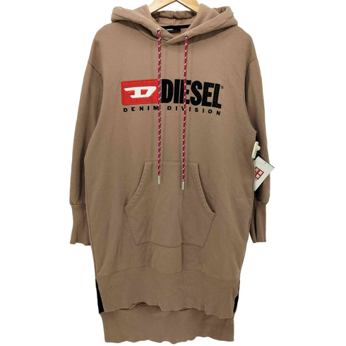 ディーゼル DIESEL フロントロゴワンピース ロングパーカー レディース
