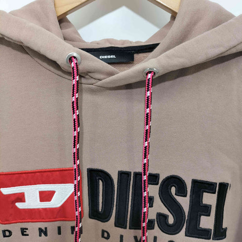 ディーゼル DIESEL フロントロゴワンピース ロングパーカー レディース