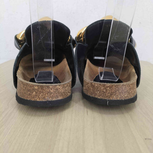 ジェイダブリューアンダーソン JW ANDERSON チェーン レザーローファーミュール メンズ JPN:39