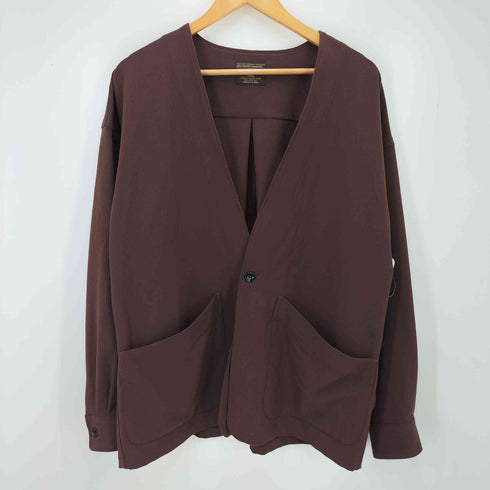 ミスターオリーブ MR.OLIVE ノーカラー1Bジャケット イージーパンツ セットアップ メンズ LARGE