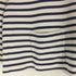 ラルフローレン RALPH LAUREN スキッパー Vネック 2ポケット ボーダー ラガーシャツ レディース import:L