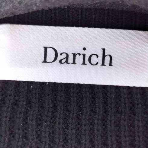ダーリッチ Darich ボーダーニットフレアミニワンピース レディース FREE