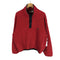 ウールリッチ WOOLRICH 90s USA製 筆記タグ スナップボタン フリースプルオーバー メンズ import:L