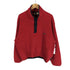 ウールリッチ WOOLRICH 90s USA製 筆記タグ スナップボタン フリースプルオーバー メンズ import:L