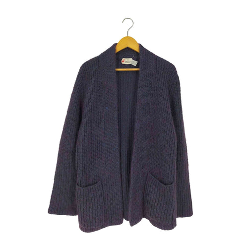 クレイジーホース CRAZY HORSE 香港製 ポリウールアクリル ニットカーディガン メンズ