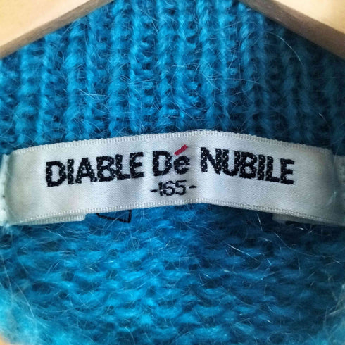 DIABLE De NUBILE ハイネック シャギーニット レディース 165