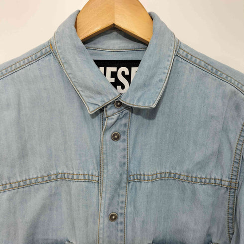 ディーゼル DIESEL デニムシャツワンピース レディース XXS