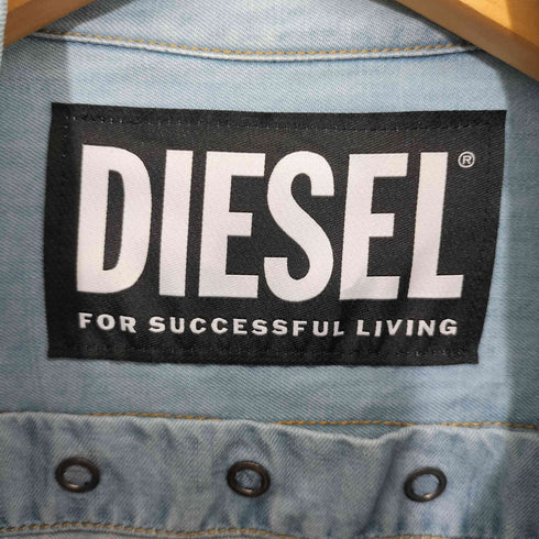 ディーゼル DIESEL デニムシャツワンピース レディース XXS