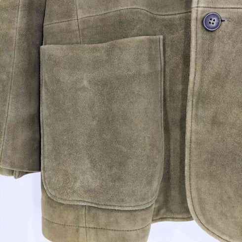 アーペーセー A.P.C. フランス製 鹿革 ディアスキン スウェード ジャケット メンズ import:M