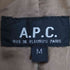 アーペーセー A.P.C. フランス製 鹿革 ディアスキン スウェード ジャケット メンズ import:M