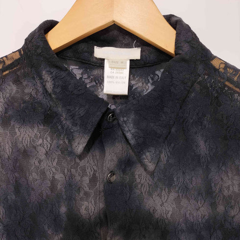 ディーゼル DIESEL タイダイ染め総レースシャツ レディース import:M
