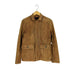 ニーキューイチニーキューゴーオム 291295=HOMME 比翼 ジップアップ レザージャケット メンズ JPN:2