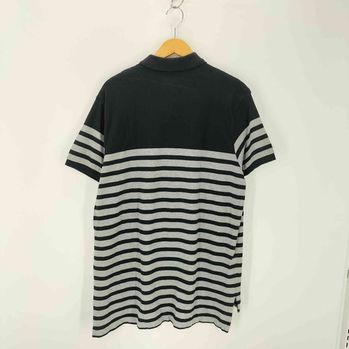 ポロラルフローレン POLO RALPH LAUREN ポニー刺しゅう ボーダー柄ポロシャツ メンズ xxl