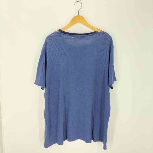 ダブルアールエルラルフローレン RRL RALPH LAUREN 90s 三ツ星タグ ボーダー柄Tシャツ ボロ メンズ JPN:L