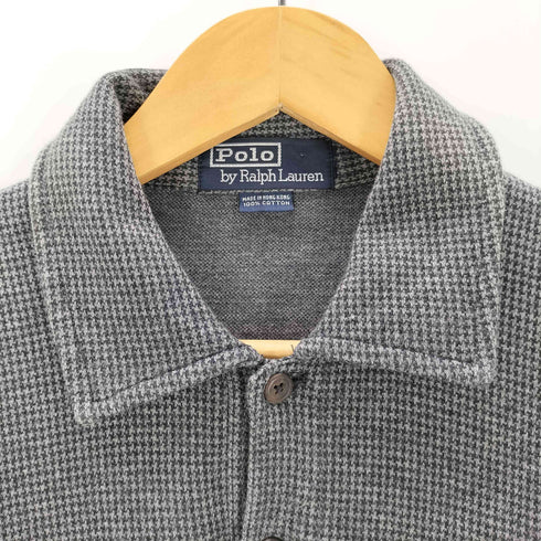 ポロバイラルフローレン Polo by RALPH LAUREN L/S 千鳥格子ポロシャツ メンズ