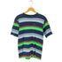 ポロバイラルフローレン Polo by RALPH LAUREN 90s ポニー刺しゅう マルチボーダー クルーネックTシャツ メンズ JPN:L