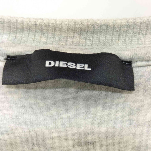 ディーゼル DIESEL カットオフスウェット バックハートロゴ レディース