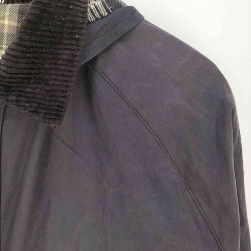 モンゴメリー Montgomery Tibbett イングランド製 裏地チェック オイルドジャケット メンズ 14