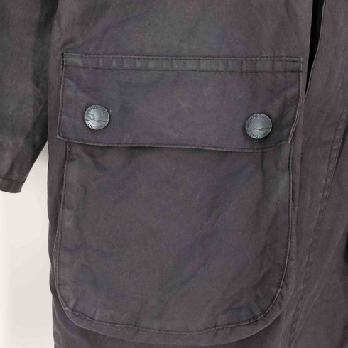 モンゴメリー Montgomery Tibbett イングランド製 裏地チェック オイルドジャケット メンズ 14