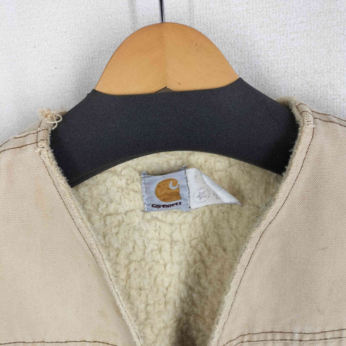 カーハート Carhartt 80s USA製 6SV ダックボアベスト ユニオンチケット メンズ import:L