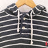 ポロバイラルフローレン Polo by RALPH LAUREN スモールポニー刺繍 ワッフルボーダーパーカー メンズ JPN:M