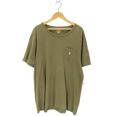 ポロラルフローレン POLO RALPH LAUREN ポニー刺しゅうポケット付きクルーネックTシャツ メンズ XXL