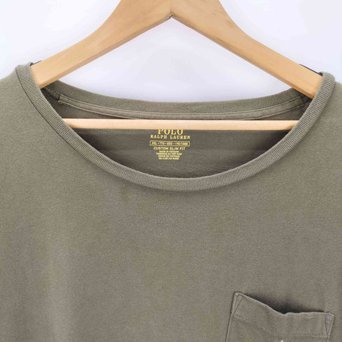 ポロラルフローレン POLO RALPH LAUREN ポニー刺しゅうポケット付きクルーネックTシャツ メンズ XXL