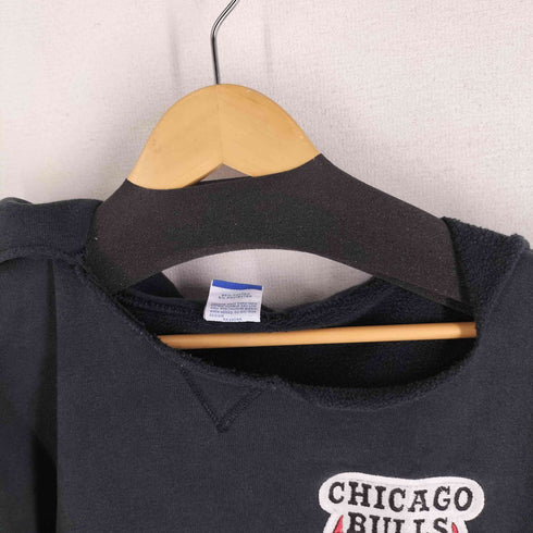 チャンピオン Champion 90s 青タグ USA製 CARE ON REVERSE チームワッペン 前V プルオーバーフーディー カンガルーポケット メンズ import:XL