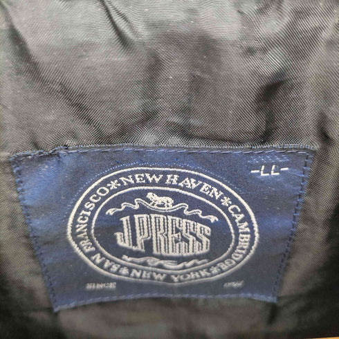 ジェイプレス J.PRESS 襟ボア キルトダウンジャケット メンズ LL