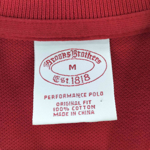ブルックスブラザーズ BROOKS BROTHERS S/S ロゴ刺繍ポロシャツ メンズ JPN:M