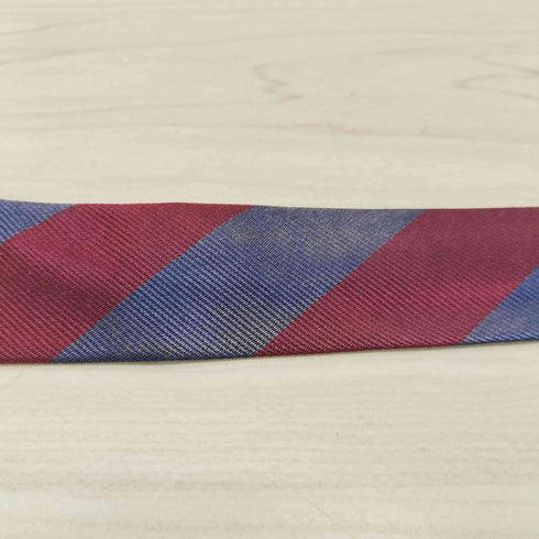 ラグビーラルフローレン Rugby Ralph Lauren スカル刺しゅう レジメンタルストライプ シルクネクタイ メンズ