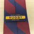 ラグビーラルフローレン Rugby Ralph Lauren スカル刺しゅう レジメンタルストライプ シルクネクタイ メンズ