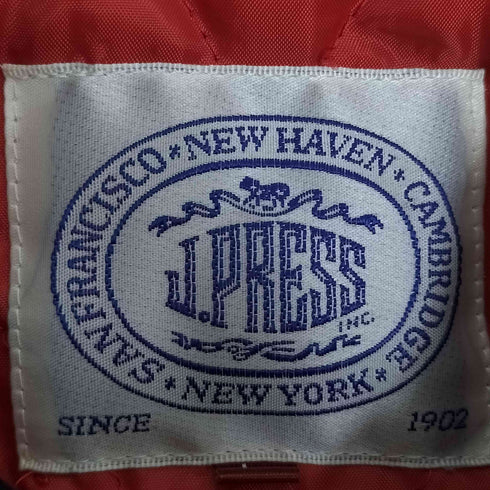 ジェイプレス J.PRESS 裏地キルティング ウール ピーコート メンズ import:L