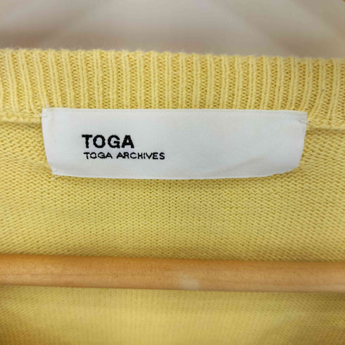 トーガアーカイブス TOGA ARCHIVES 19SS コットン アーガイルニット レディース JPN:36