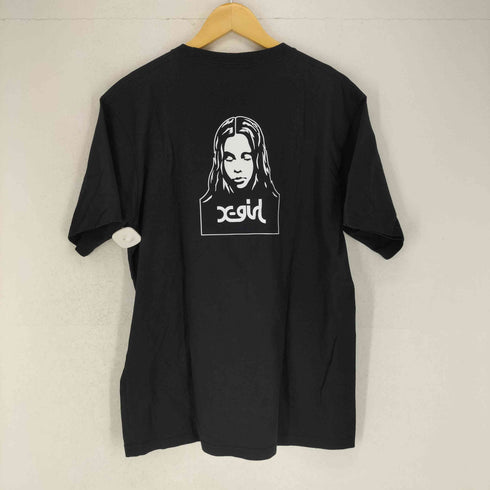 エックスガール X-girl 24SS FACE S/S TEE メンズ L