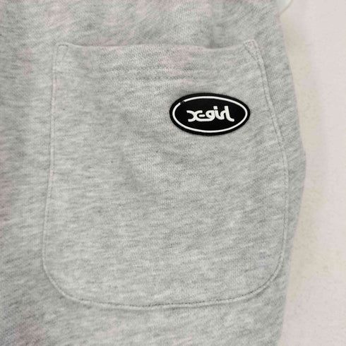 エックスガール X-girl OVAL LOGO SWEAT PANTS レディース M
