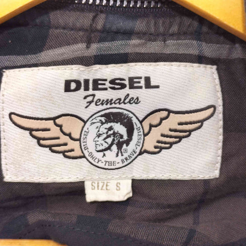 ディーゼル DIESEL アシンメトリー 変形 ジャケット レディース