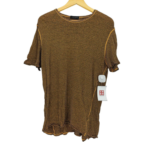 ロベルトコリーナ ROBERTO COLLINA イタリア製 ボーダー S/S Tシャツ レディース EUR:48