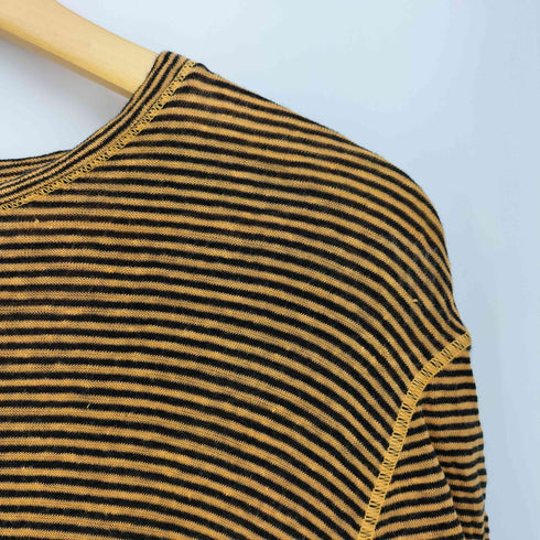 ロベルトコリーナ ROBERTO COLLINA イタリア製 ボーダー S/S Tシャツ レディース EUR:48