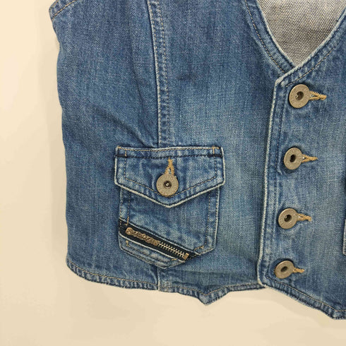 ディーゼル DIESEL デニムベスト レディース import:XS