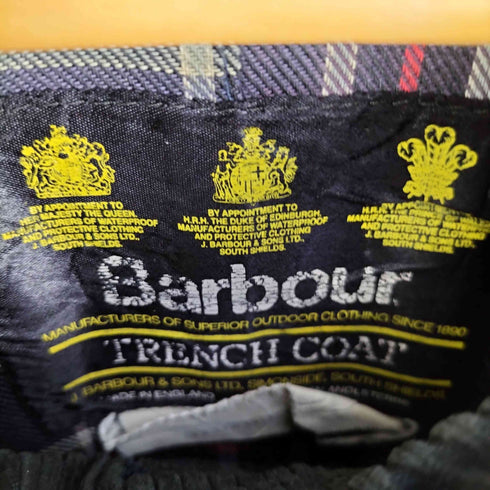 バブアー Barbour 80-90s 3ワラント C40/102cm TRENCH COAT メンズ