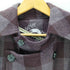 ディーゼル DIESEL ブロックチェック ショート丈 ピーコート レディース import:M