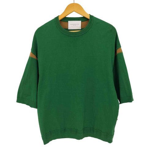 トゥモローランド TOMORROWLAND Tricot-T コットン クルーネック半袖ニット メンズ JPN:S